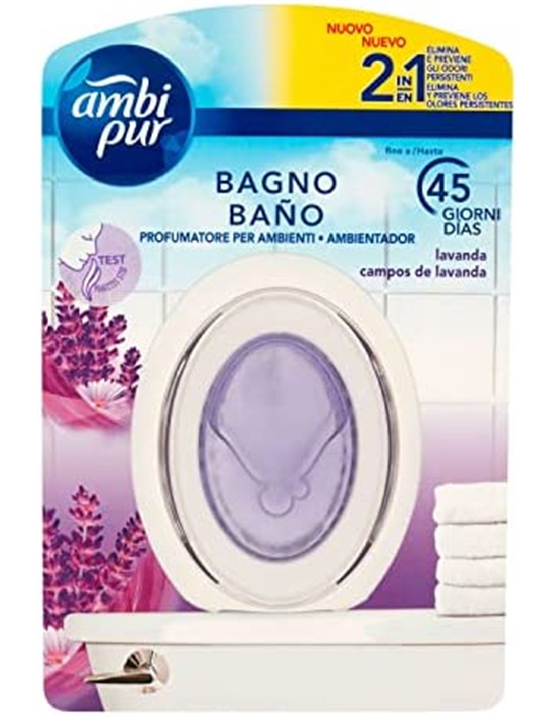 AMBIPUR BAGNO NUVOLE DI COTONE 45GG