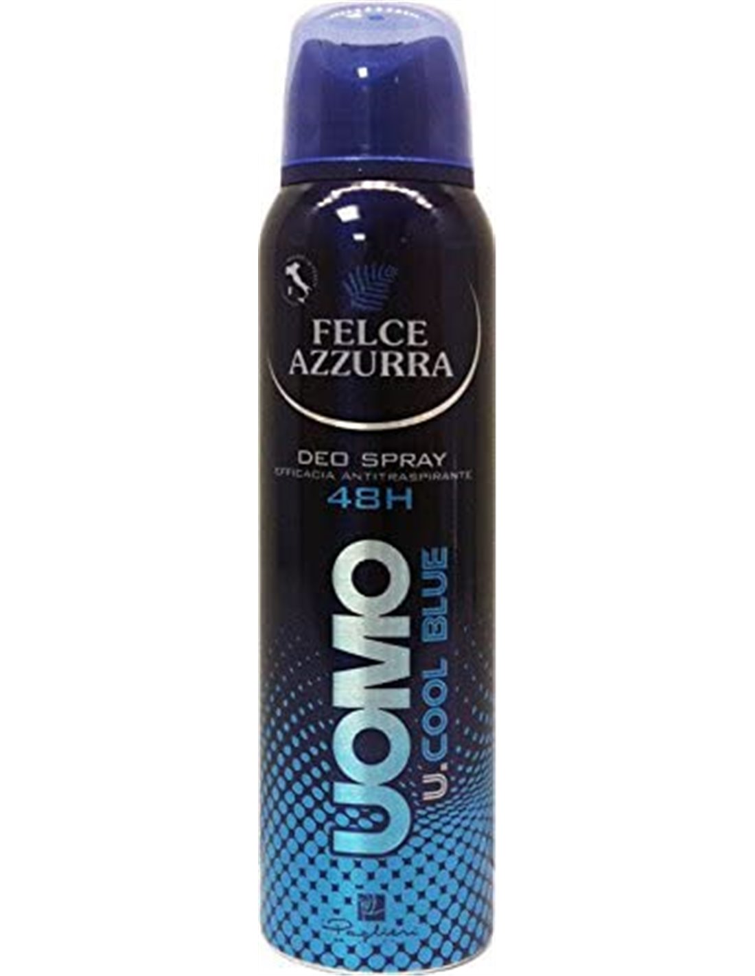 12 x FELCE AZZURRA Deo Persona Spray Uomo Cool Blue 150 Ml