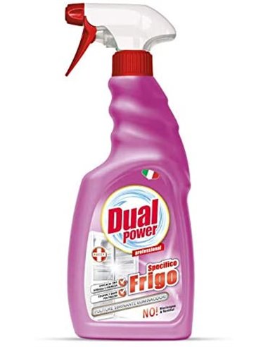 DUAL POWER 6 X Professional SPECIFICO FRIGO PULITORE SBRINANTE ELIMINA ODORI 500 ML